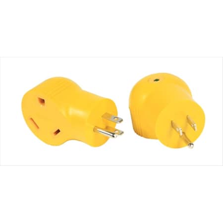 Striker Plug Adapter, Outlet Tap, TT-30R, 5-15P, Yellow ST24105